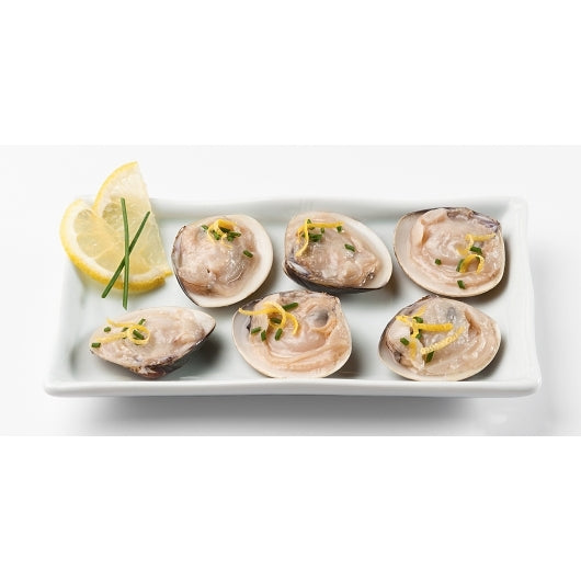 Pana Pesca Half Vacuum Pack Half Shell Clams 16-25 Ct, 10 x 1 lb Case - DOT product image 3