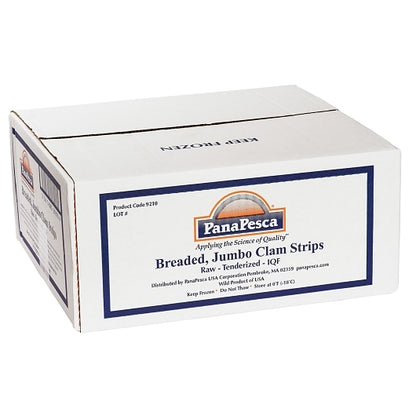 Pana Pesca Breaded Jumbo Clam Strips, 2 x 5 lb Case - DOT product image 5