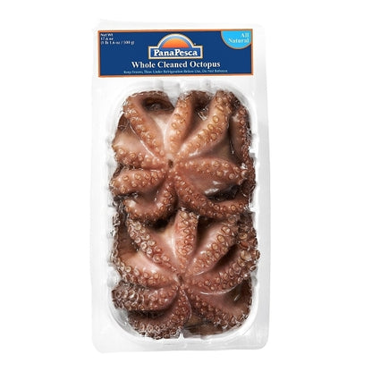 Pana Pesca Octopus Skin Pack Whole Cleaned Octopus, 8 x 17.6 oz Case - DOT product image 2