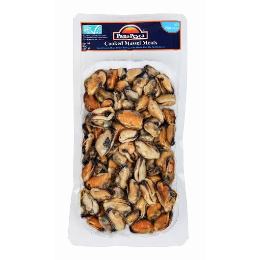 Panapesca Mussel Meat, 12 x 8 oz Case - Frozen Meat & Seafood
