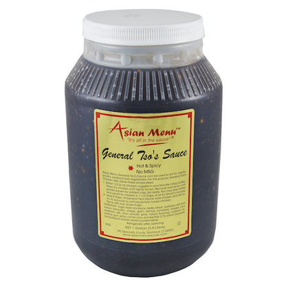 Asian Menu General Tso's Sauce All Natural, 2 x 1 GA Case - Condiments & Sauces