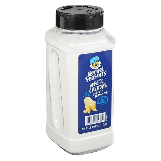 Kernel Season's White Cheddar Flavored Popcorn Seasoning, 6 x 26 oz Case - Popcorn, Pretzels & Snack Mix