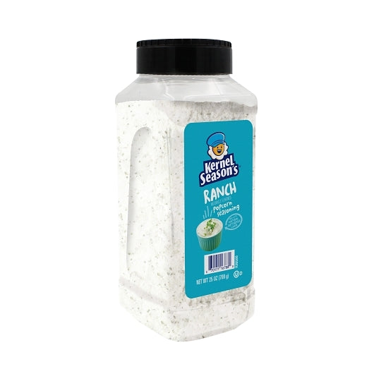 Kernel Season's Ranch Flavored Popcorn Seasoning, 6 x 25 oz Case - Popcorn, Pretzels & Snack Mix