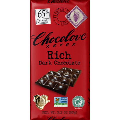 Chocolove Rich Dark Chocolate, 12 x 12 x 3.2 oz Case - DOT product image 8