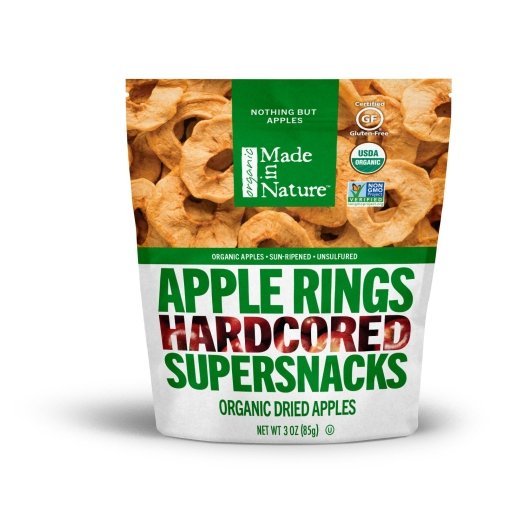 Made In Nature Dried Apple Slices, 6 x 3 oz Case - DOT product image 7
