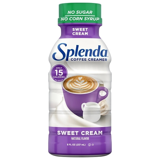 Splenda Sweet Cream Coffee Creamer, 12 x 8 fl oz Case - Coffee & Tea - image 2