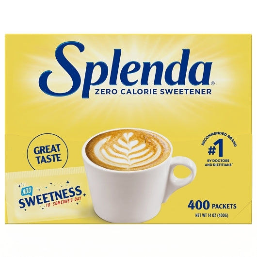 Splenda Packets, 400 Count, 4 x 400 ct Case - DOT product image 3