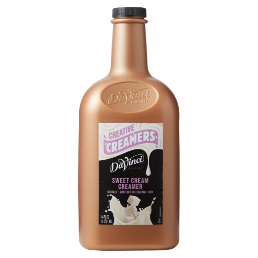 DaVinci Gourmet Sweet Cream Coffee Creamer, 2 x 11.225 lb Case - Coffee & Tea
