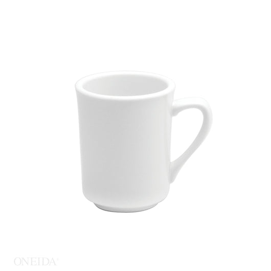 Buffalo 8 Ounce Buffalo Cream White Delmonico Cup, 1 x 36 each Case - Plates Bowls