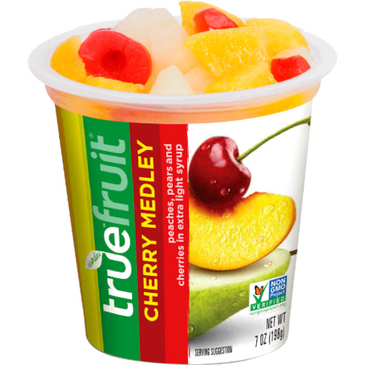 Sundia Cherry Fruit Medley With Spork, 12 x 7 oz Case - DOT product image 3