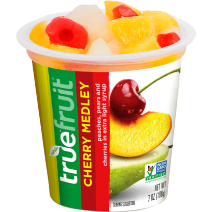 Sundia Cherry Fruit Medley With Spork, 12 x 7 oz Case - DOT product image 3