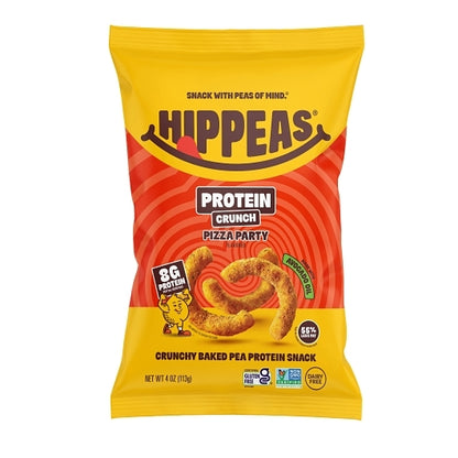 Hippeas Non-gmo Pizza Party Protein Crunch, 6 x 4 oz Case - Prepared Foods - image 2