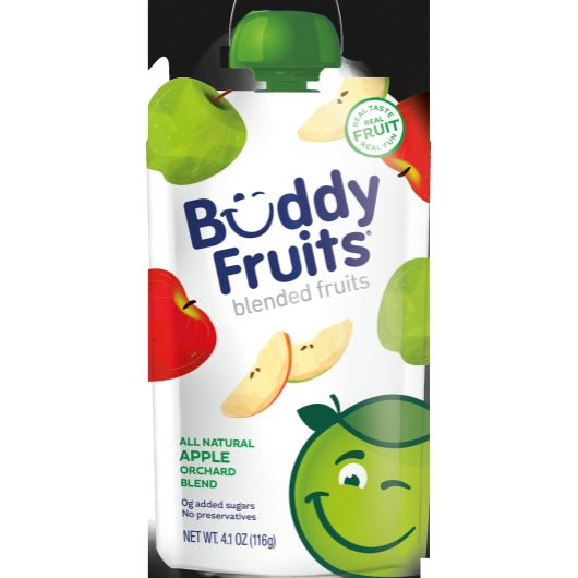 Buddy Fruits Apple Orchard Blended Fruit, 100 x 4.1 oz Case - Dried Fruit & Fruit Snacks