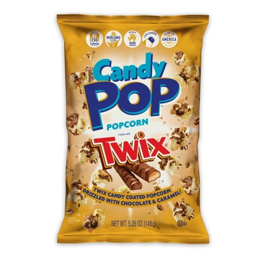 Candy Pop TWIX CANDY POPCORN, 12 x 5.25 oz Case - DOT product image 3