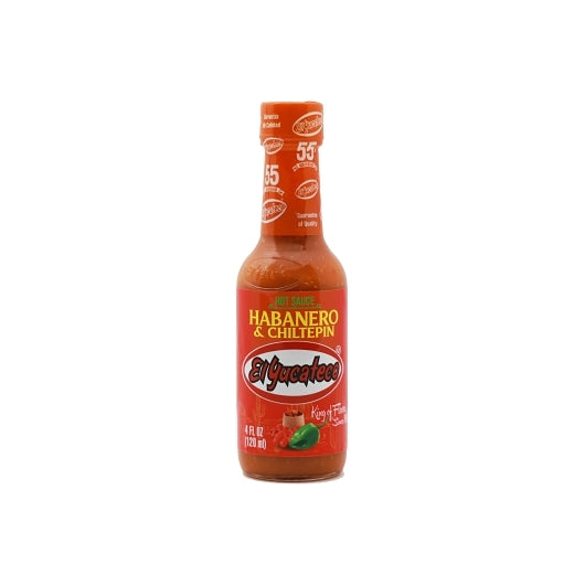 El Yucateco Habanero & Chiltepin Hot Sauce, 12 x 4 fl oz Case - Condiments & Sauces - image 2