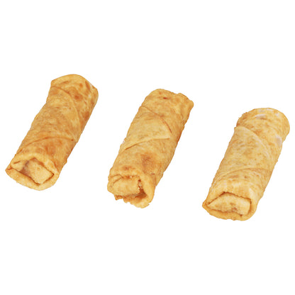 The Original Pizza Logs Sliced Pepperoni, Cheese & Pizza Sauce Filled Premium Egg Rolls, 8 x 12 each Case - Frozen