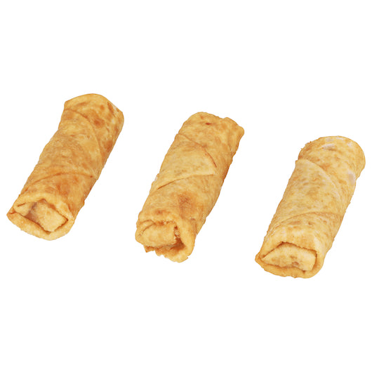 The Original Pizza Logs Sliced Pepperoni, Cheese & Pizza Sauce Filled Premium Egg Rolls, 8 x 12 each Case - Frozen
