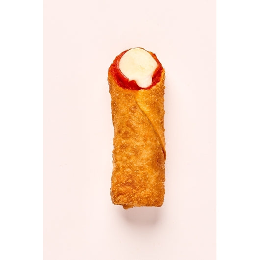 The Original Pizza Logs Sliced Pepperoni, Cheese & Pizza Sauce Filled Premium Egg Rolls, 8 x 12 each Case - Alternate product angle or state