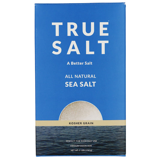 True Salt Kosher Grain Sea Salt Box, 12 x 3 lb Case - Rice & Grains - image 2