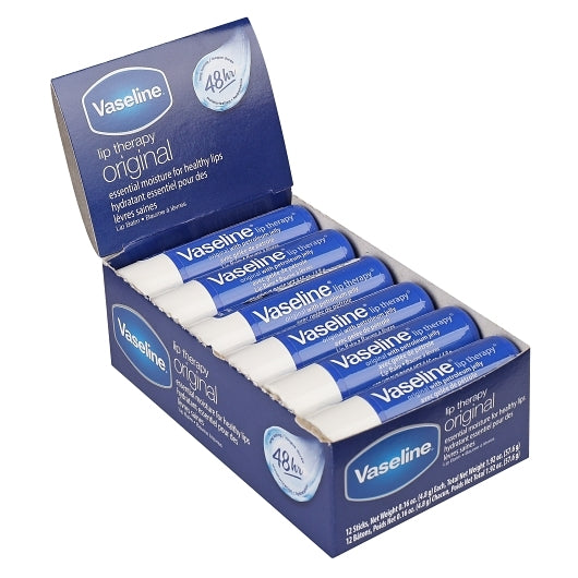 Vaseline Original Lip Single, 6 x 12 x 0.16 oz Case - Health & Personal Care