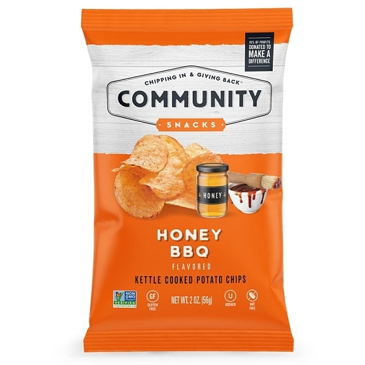 Community Snacks Honey Bbq Kettle Chips, 25 x 2 oz Case - Pantry Ingredients - image 2