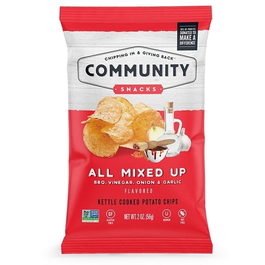 Community Snacks All Mixed Up Kettle Chips, 25 x 2 oz Case - Snacks - image 2