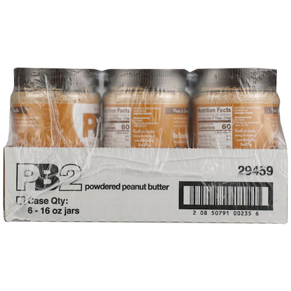 PB2 Foods THE ORIGINAL POWDERED PEANUT BUTTER, 6 x 16 oz Case - DOT product image 4