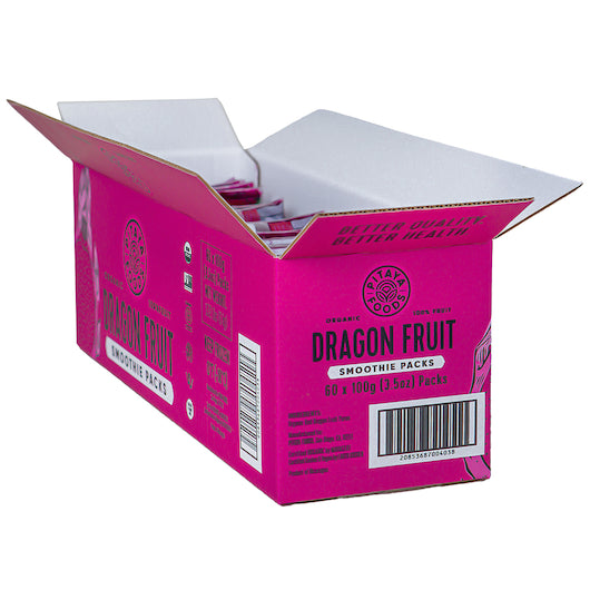 Pitaya Plus DRAGONFRUIT SMOOTHIE PACK FOODSERVICE, 60 x 100 GR Case - DOT product image 5