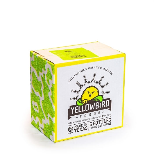 Yellowbird Foods SERRANO SAUCE, 6 x 19.6 oz Case - Alternate product angle or state
