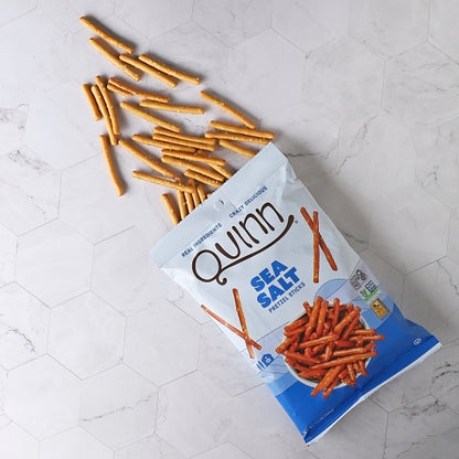 Quinn Foods Classic Sea Salt Pretzel Sticks, 8 x 5.6 oz Case - DOT product image 2