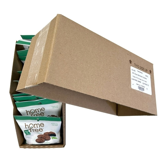 Homefree Gluten-Free Mini Cookies Chocolate Mint, 10 x 0.95 oz Case - DOT product image 6