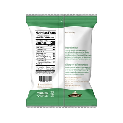Homefree Gluten-Free Mini Cookies Chocolate Mint, 10 x 0.95 oz Case - DOT product image 2