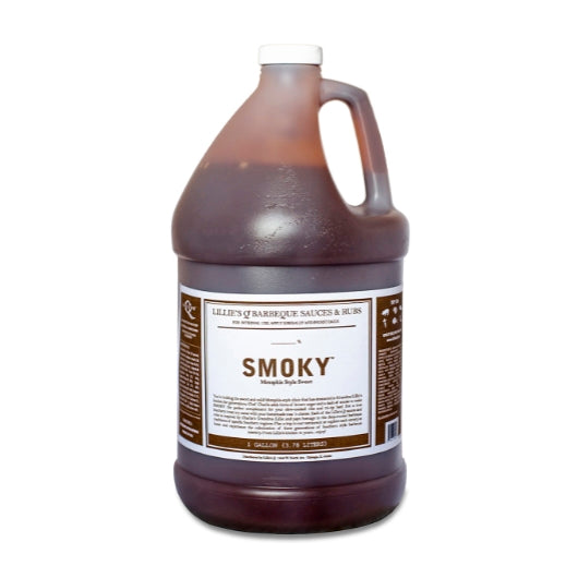 Lillies Q Memphis Smoky Bbq Sauce Bulk, 2 x 8 lb Case - Condiments & Sauces