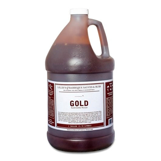 Lillie's Q Gold Bbq Sauce Bulk, 2 x 8 lb Case - DOT product image 2