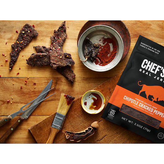 Chef'S Cut Chipotle Smoked Beef Chipotle Cracked Pepper, 8 x 2.5 oz Case - DOT product image 3