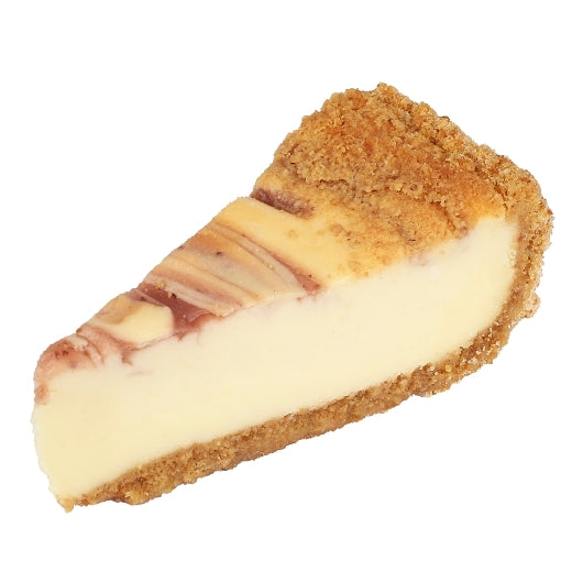 Cotton Blues Cheesecake Co. Strawberry Swirl Cheesecake Slice, 12 x 6 oz Case - Bakery & Desserts - image 2