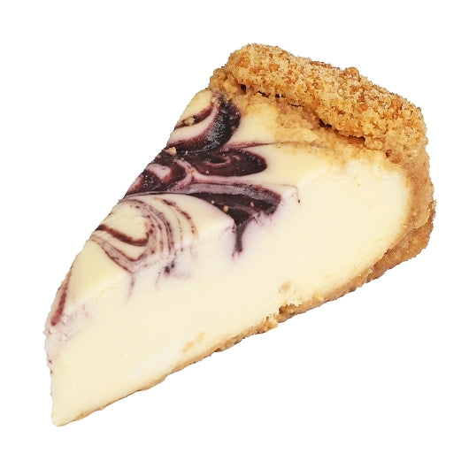 Cotton Blues Cheesecake Co. Blueberry Swirl Cheesecake Slice, 12 x 6 oz Case - Bakery & Desserts - image 2