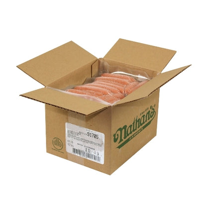 Nathans Famous Beef 3.5 Inch Beef Slider Dog, 1 x 106 each Case - DOT product image 2