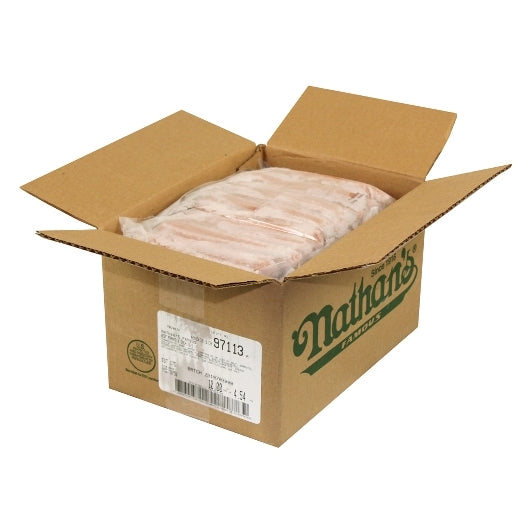 Nathans Famous 10:1 6 Inch Skinless Beef Frank, 1 x 100 each Case - DOT product image 2