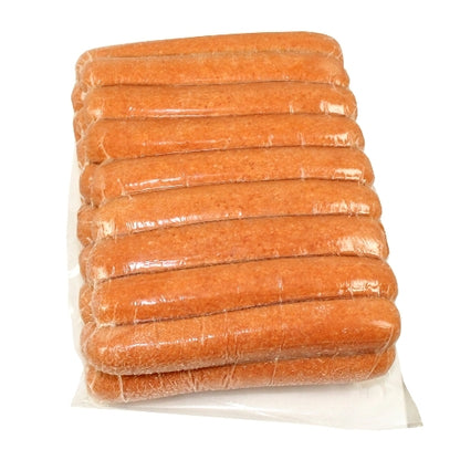 Nathans Famous 5:1 6.75 Inch Skinless Beef Frank, 1 x 50 each Case - Frozen Meat & Seafood