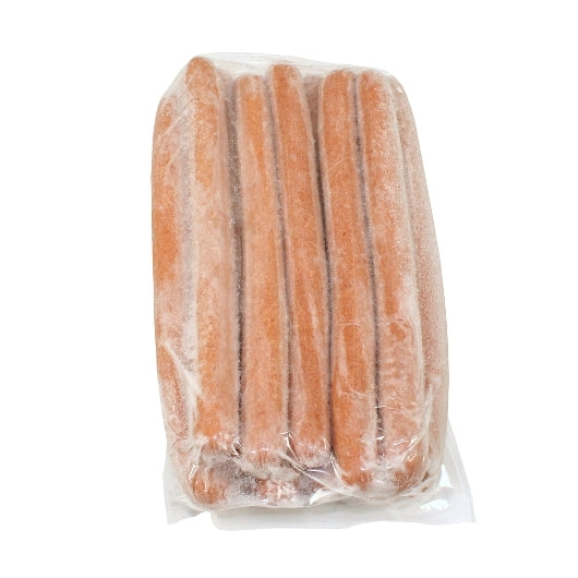 Nathans Famous 3:1 12 Inch Skinless Beef Frank, 1 x 30 each Case - Frozen Meat & Seafood