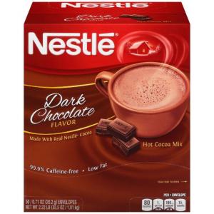 Nestle Dark Chocolate Hot Rich Cocoa Mix 0.713oz (CASE OF 6 OF 5