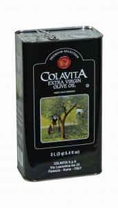 Colavita Extra Virgin Oil Olive (3 Liter Tin, 102 Oz, Pack Of 4)