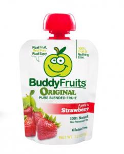 (Price/Case)Buddy Fruits 1852181 Originals-18 X 1 Case-Strawberr