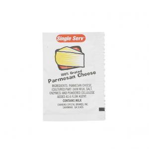 Single Serv Parmesan Cheese Packets, 3.5 Gram -- 200 per case.