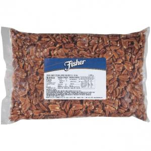 Fisher Fancy Large Pecan Halve, Bulk Size Pack (5 lb. Box, 1 Pack)