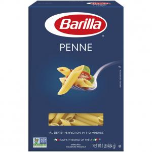 Barilla Pasta, Penne, 16 Ounce, (Pack Of 12)