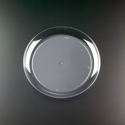 Clear Ware 9 Inch Dinner Plate Clear, 10 x 10 x 25 ct Case - Plates Bowls