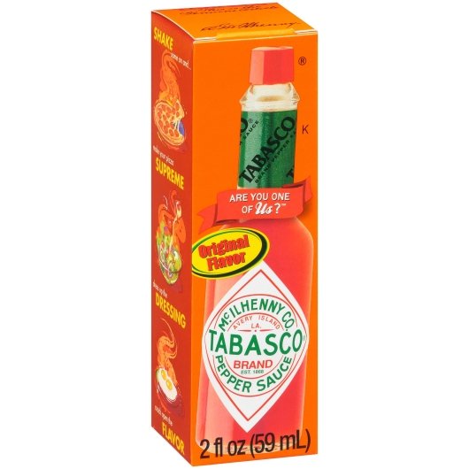 Tabasco Pepper Sauce Hot Sauce Bottle, 24 x 2 fl oz Case - DOT product image 4