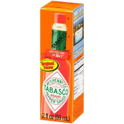 Tabasco Pepper Sauce Hot Sauce Bottle, 24 x 2 fl oz Case - DOT product image 6